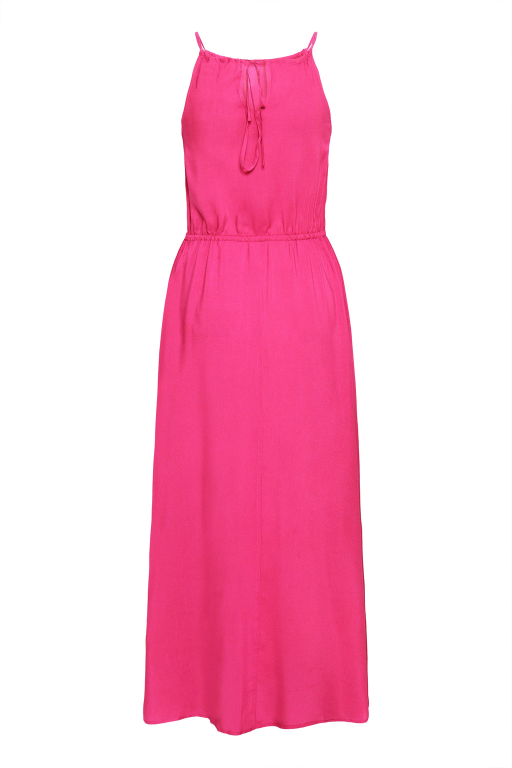 VELLORA KNITWEAR Gigi Summer Sleeveless Tie Waist Maxi Dress
