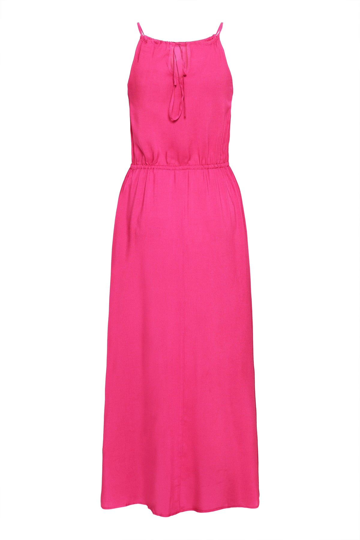 VELLORA KNITWEAR Gigi Summer Sleeveless Tie Waist Maxi Dress