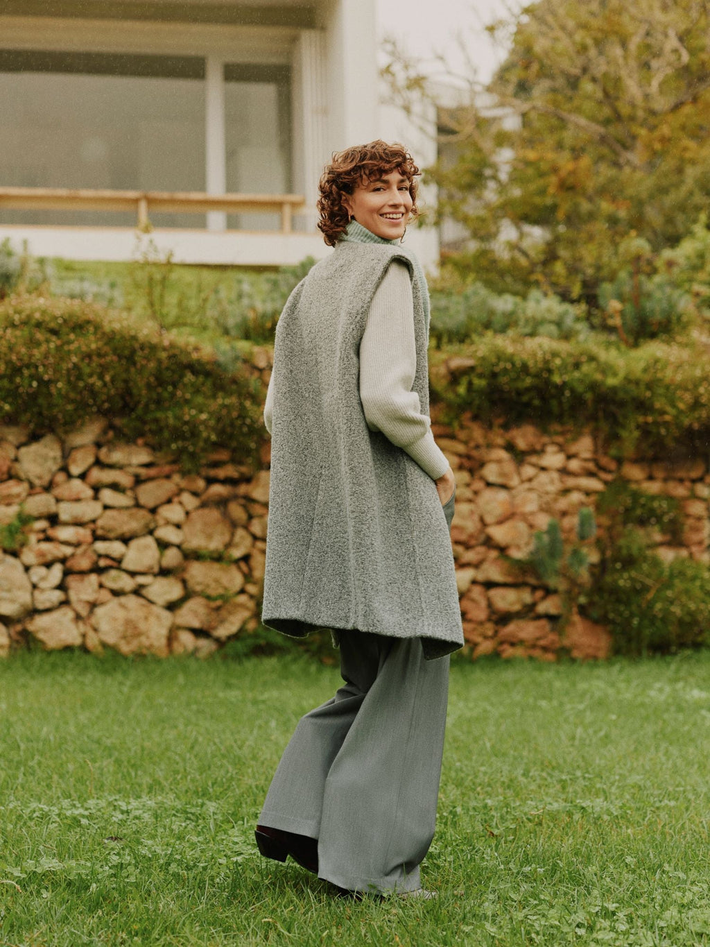 VELLORA KNITWEAR Augusti waistcoat