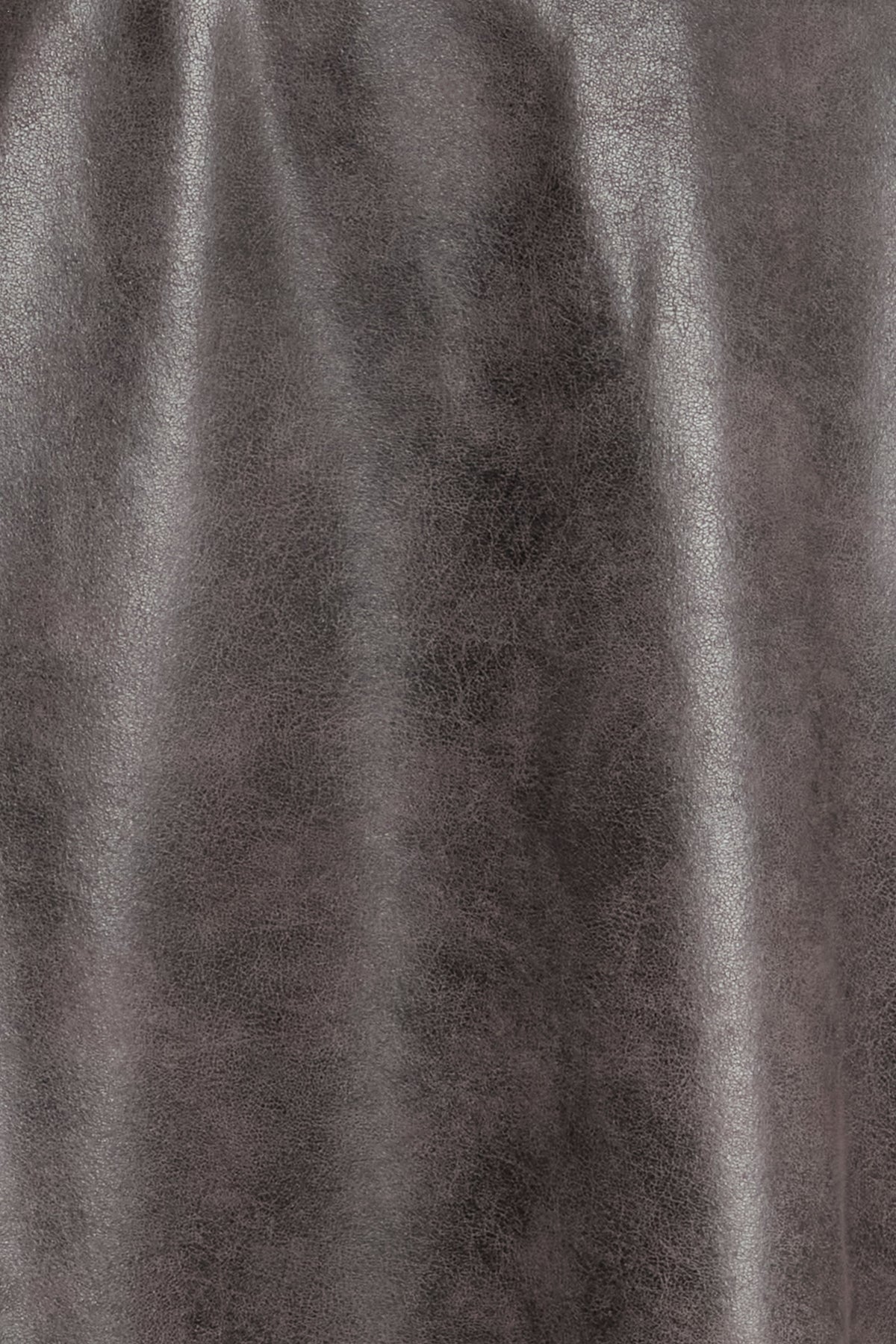 VELLORA KNITWEAR Dimion Faux Leather Midi Skirt