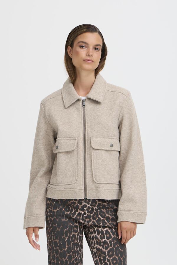 VELLORA KNITWEAR Bondy Short Boxy Jacket