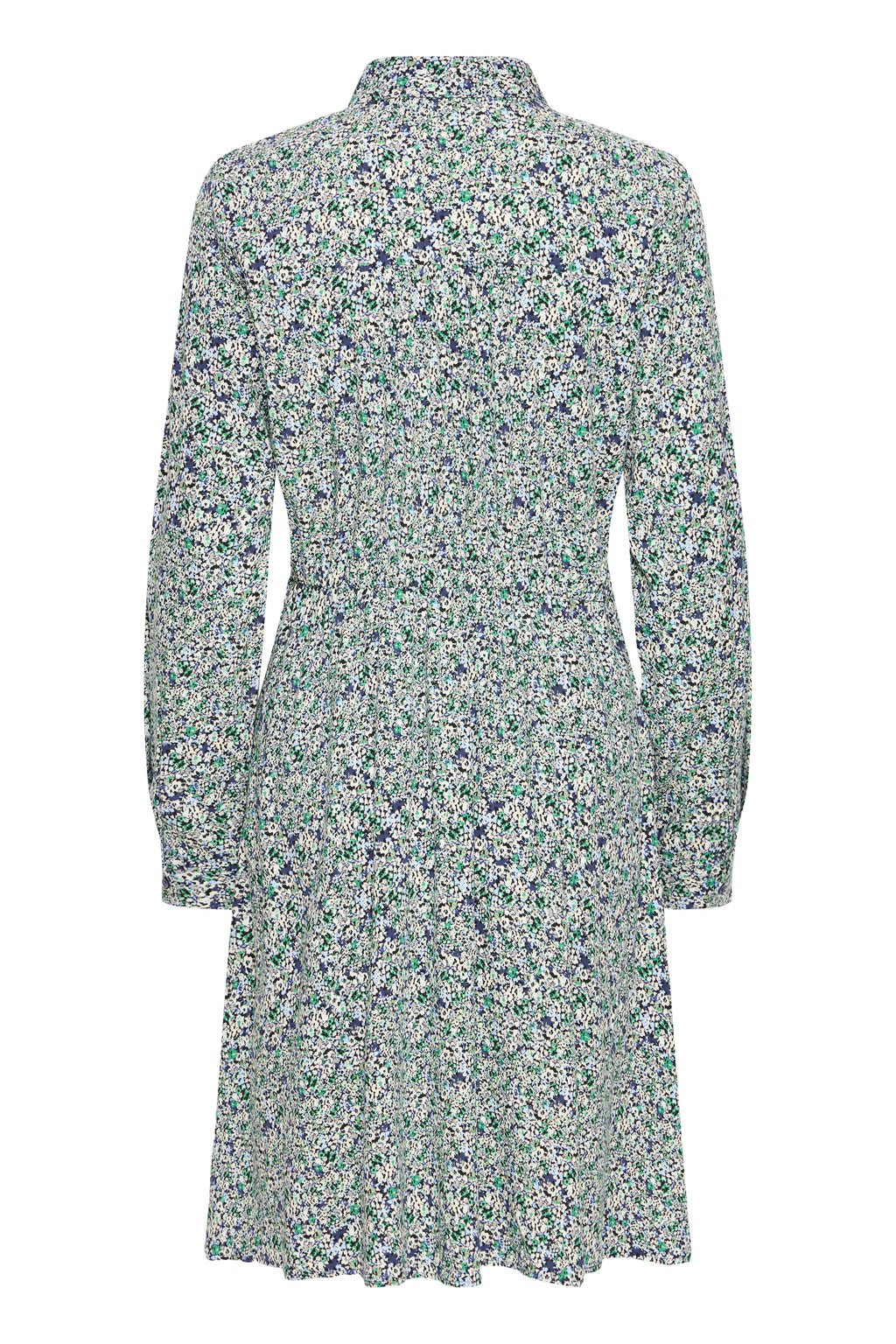 VELLORA KNITWEAR Gabria Floral Button Front Dress
