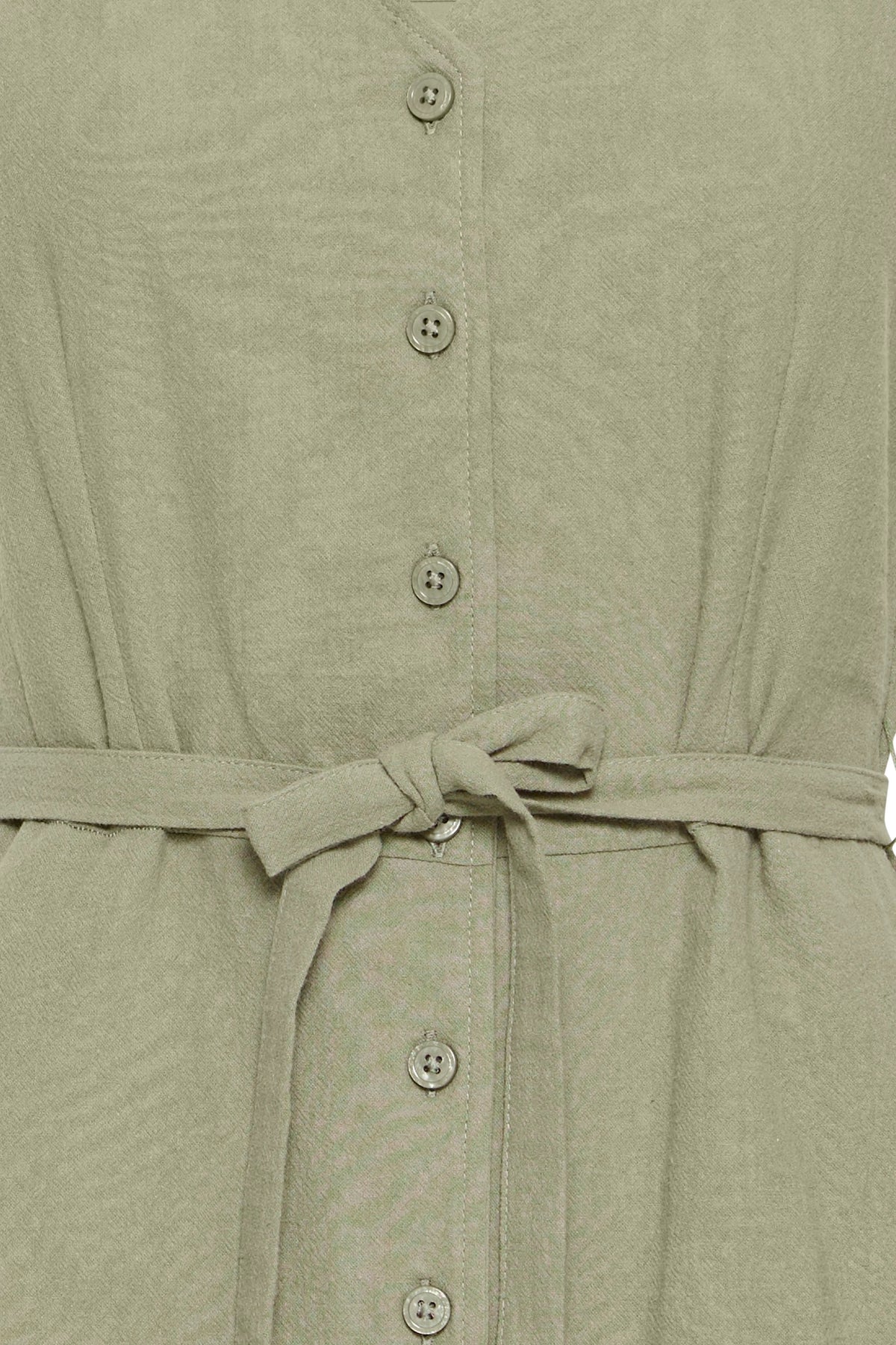 VELLORA KNITWEAR Ellana Sleeveless Button Through Midi Dress