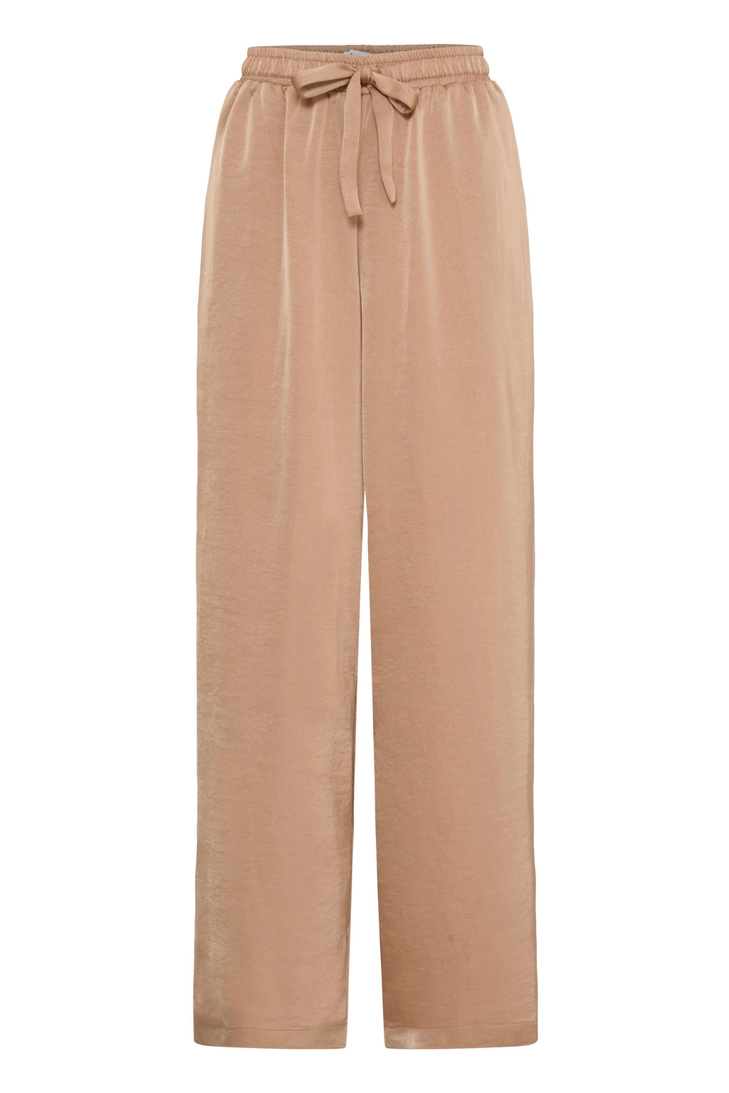VELLORA KNITWEAR Dacanna Satin Drawstring Trousers
