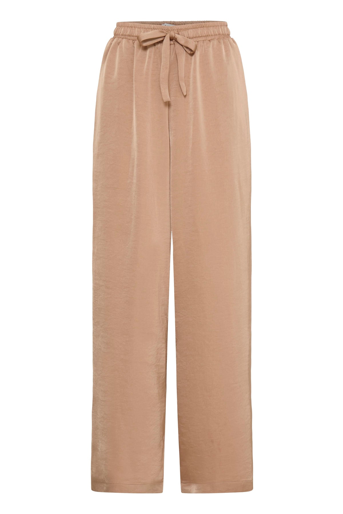 VELLORA KNITWEAR Dacanna Satin Drawstring Trousers