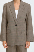VELLORA KNITWEAR Estolo Country Heritage Check Blazer