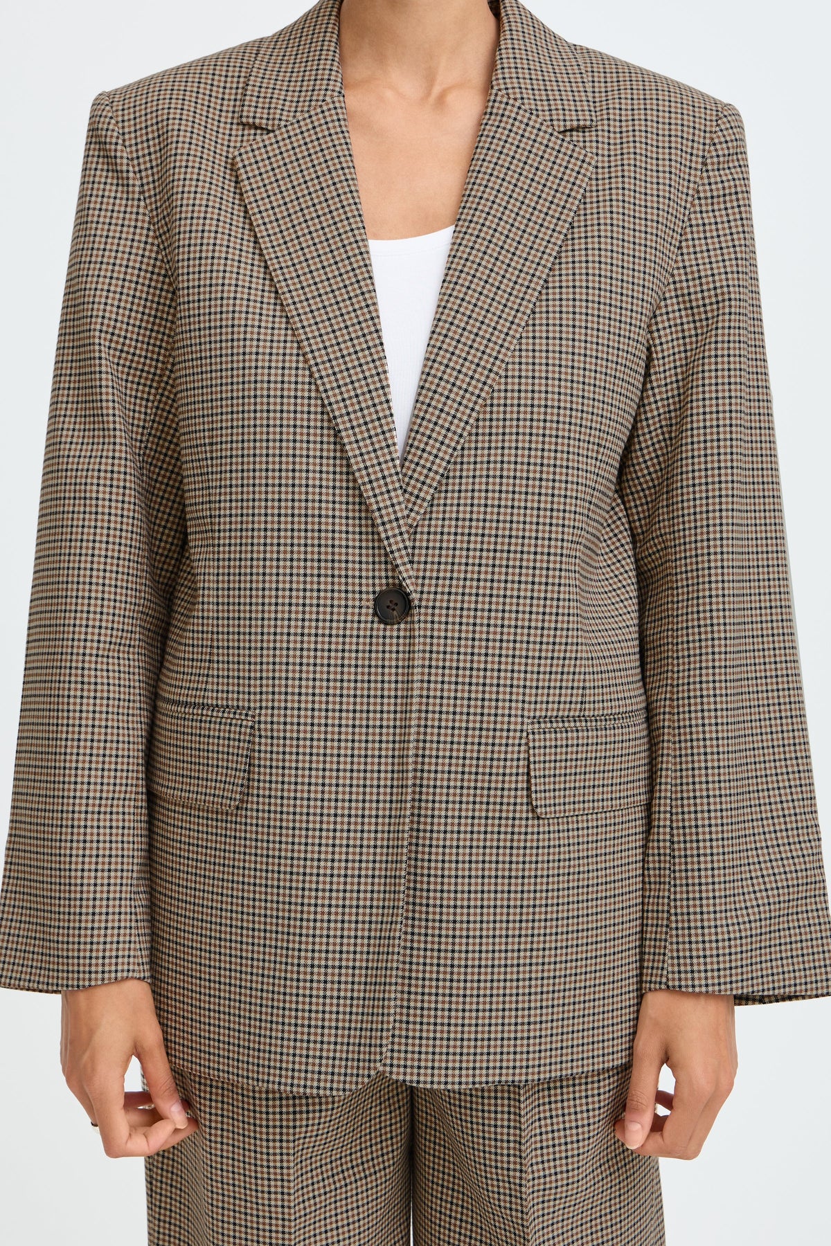 VELLORA KNITWEAR Estolo Country Heritage Check Blazer