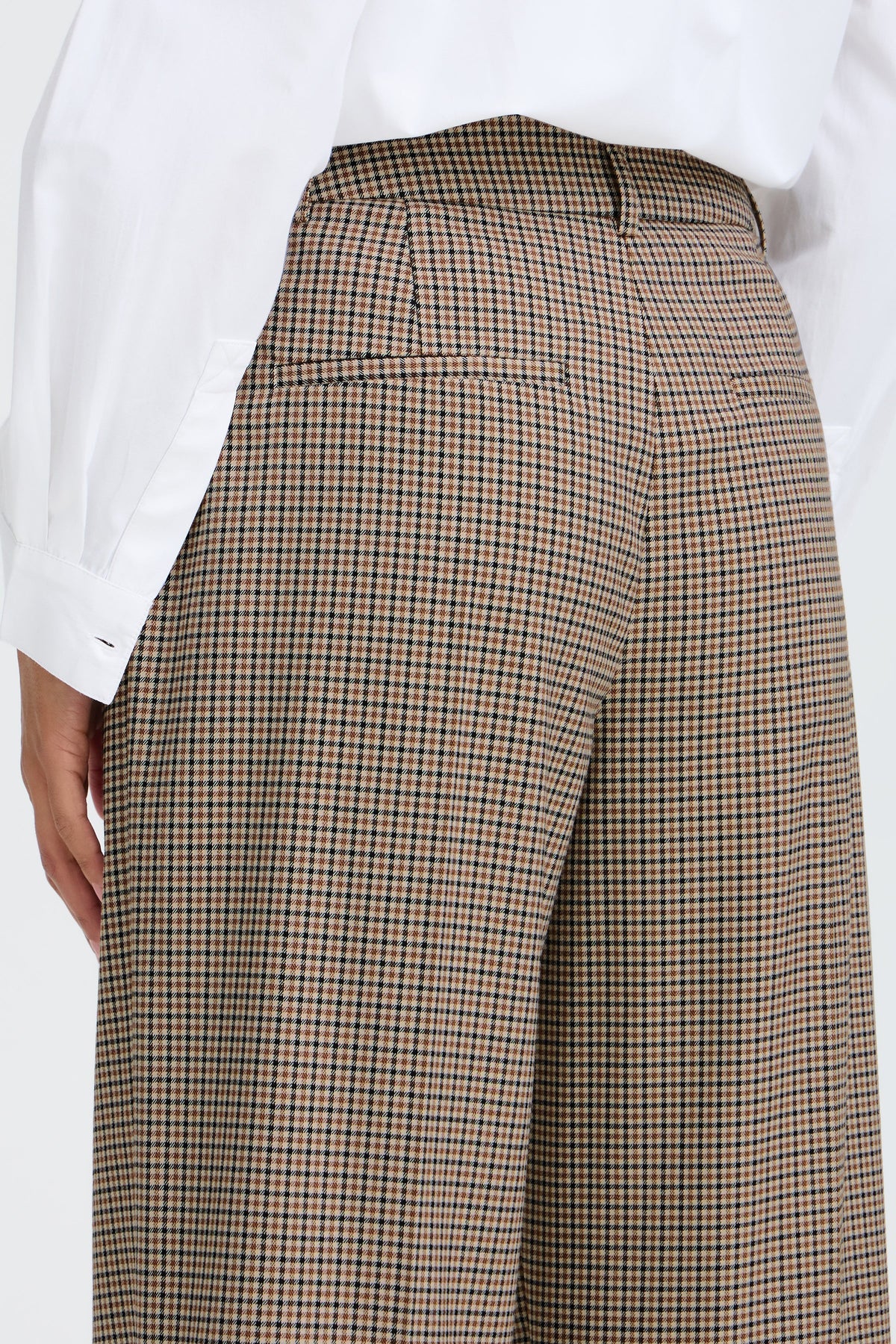 VELLORA KNITWEAR Estolo Country Heritage Check Trousers