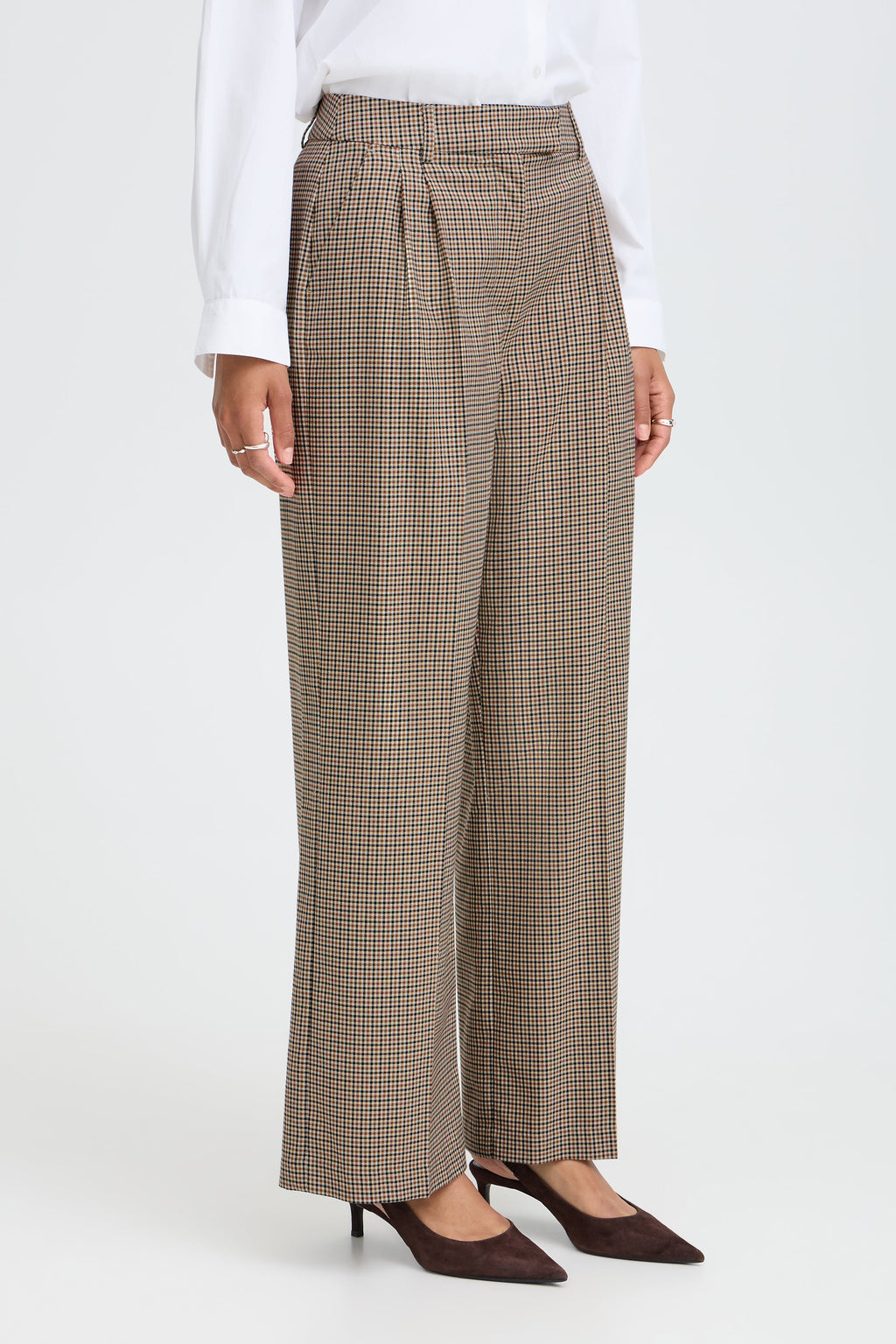 VELLORA KNITWEAR Estolo Country Heritage Check Trousers