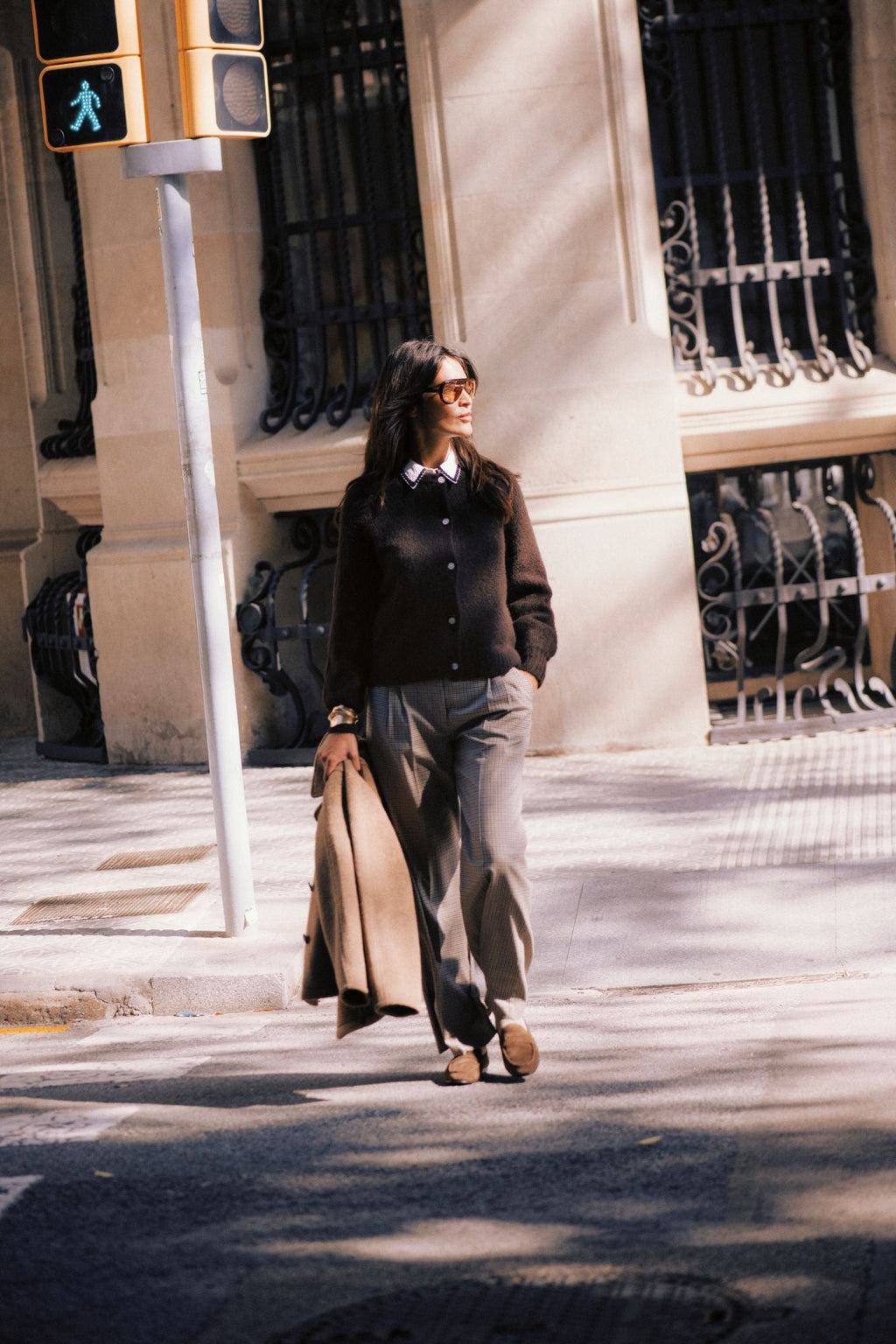 VELLORA KNITWEAR Estolo Country Heritage Check Trousers