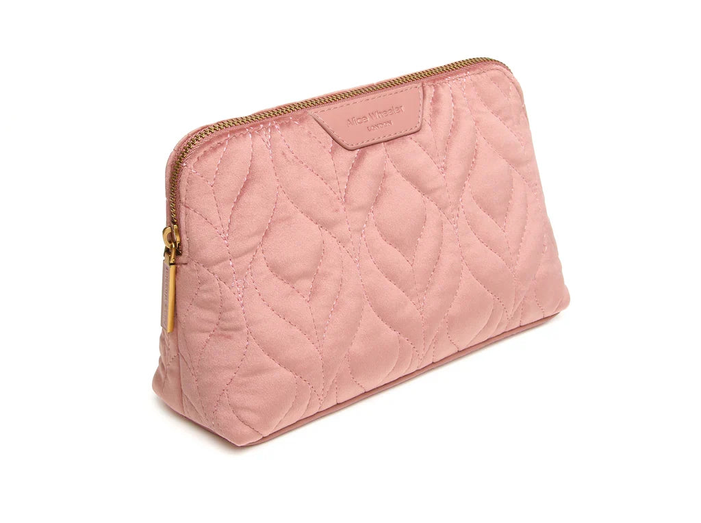 VELLORA KNITWEAR Velvet Make Up Bag