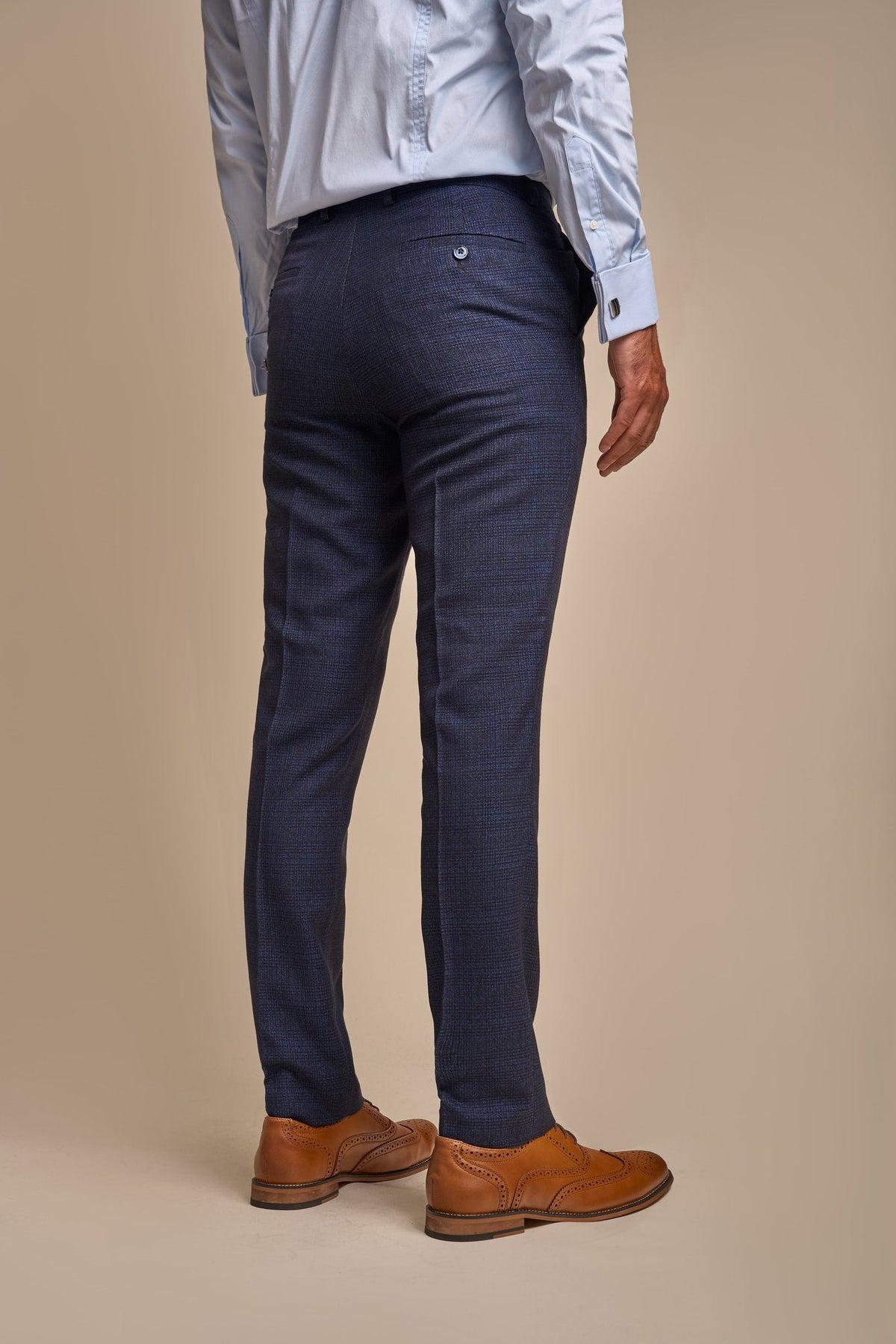 VELLORA KNITWEAR CARIDI - Navy Trouser