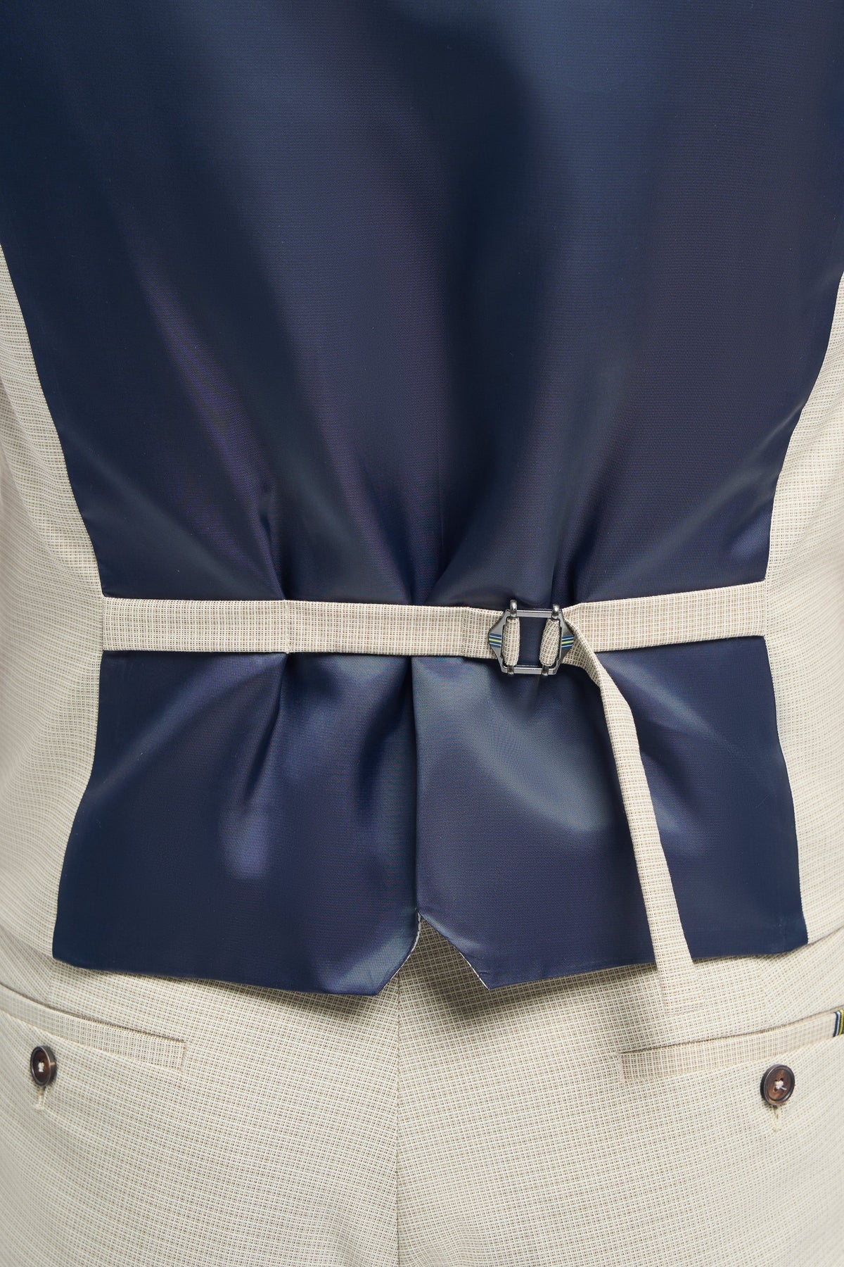 VELLORA KNITWEAR Hampton - Beige Waistcoat