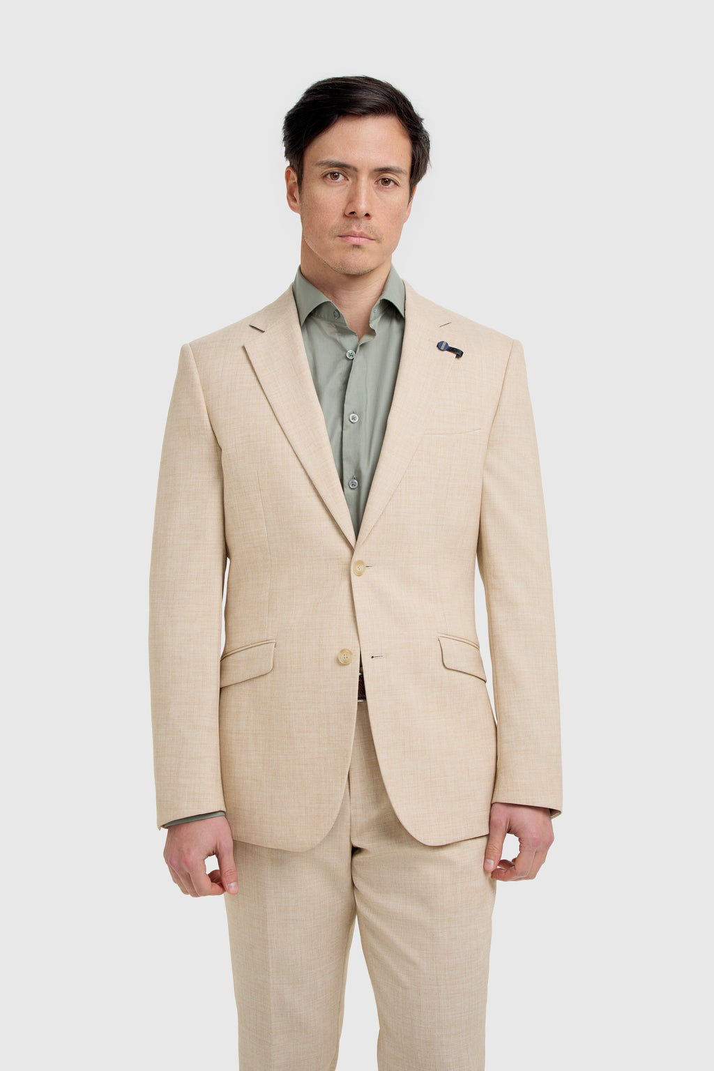 VELLORA KNITWEAR Malibu - Beige Blazer