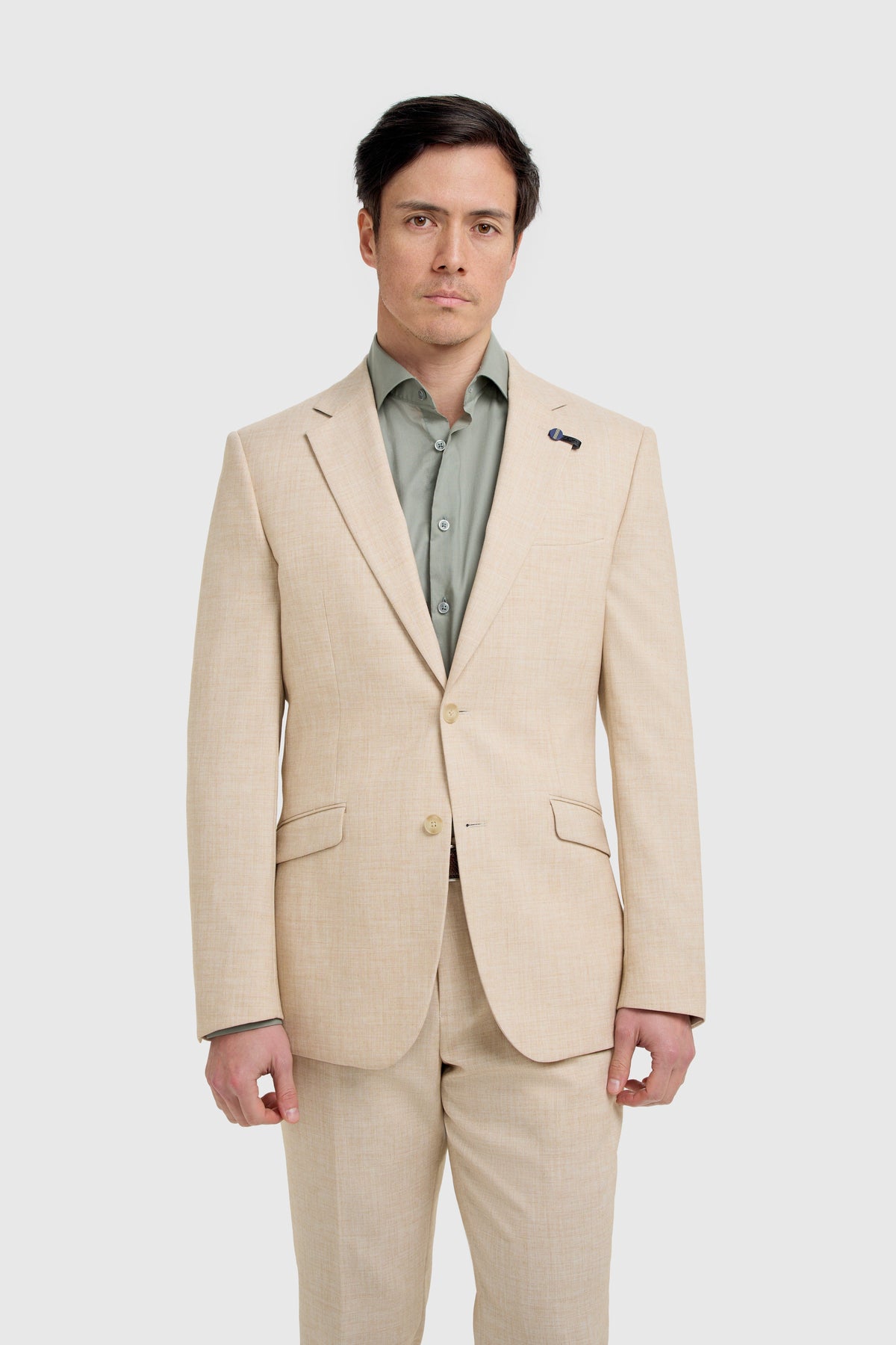 VELLORA KNITWEAR Malibu - Beige Blazer