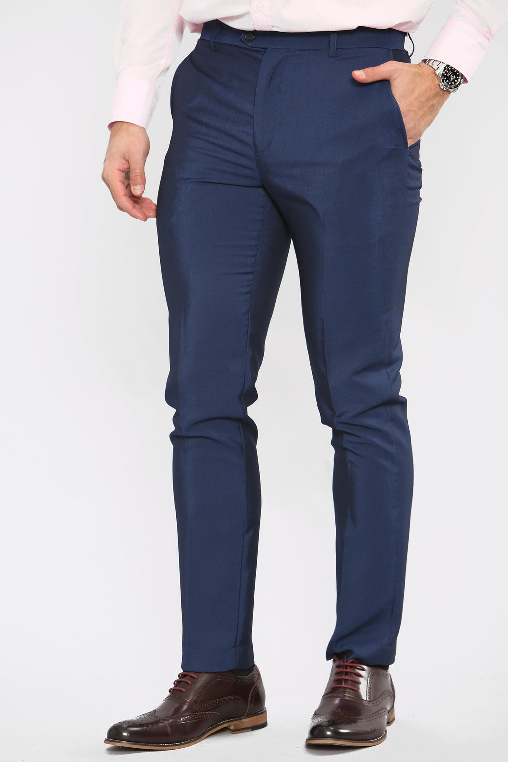 VELLORA KNITWEAR FORD - Blue Trouser