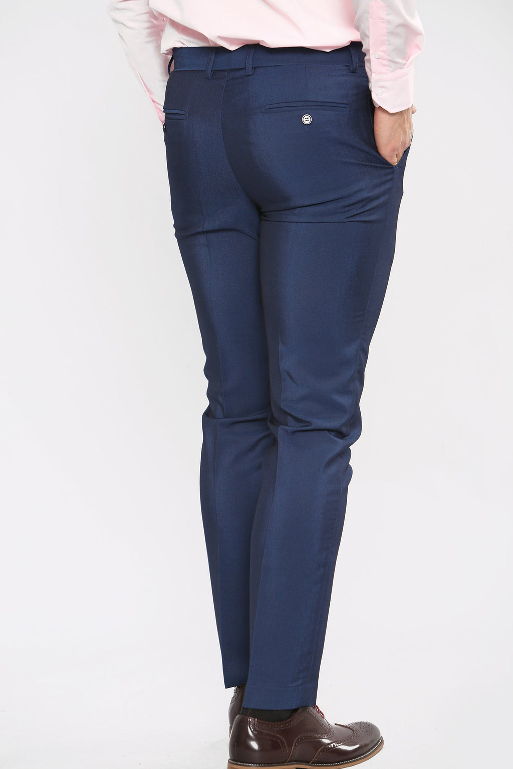 VELLORA KNITWEAR FORD - Blue Trouser
