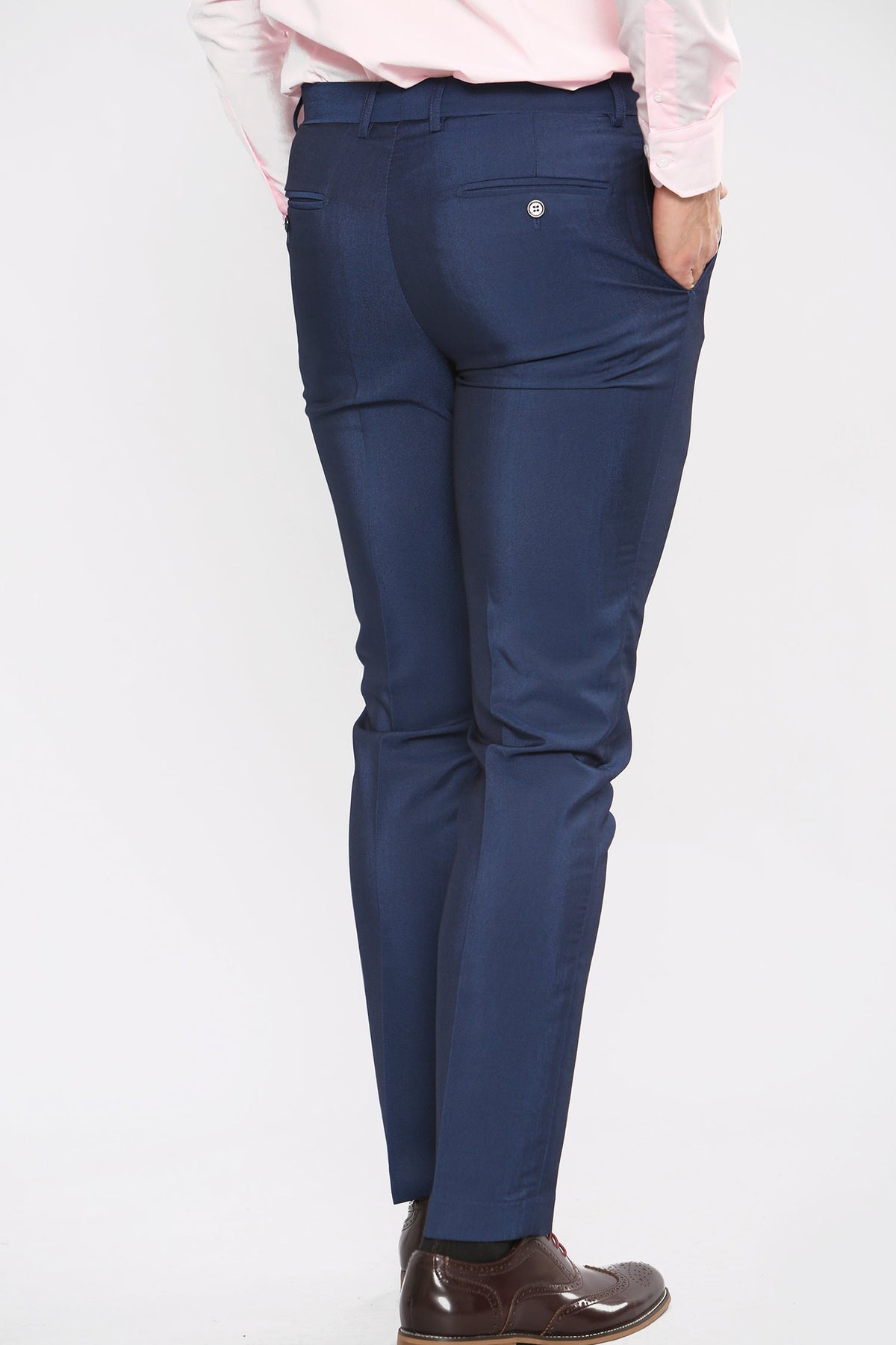 VELLORA KNITWEAR FORD - Blue Trouser
