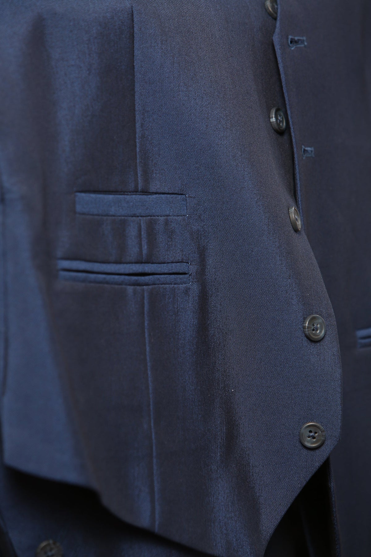 VELLORA KNITWEAR FORD - Blue Three Piece Suit