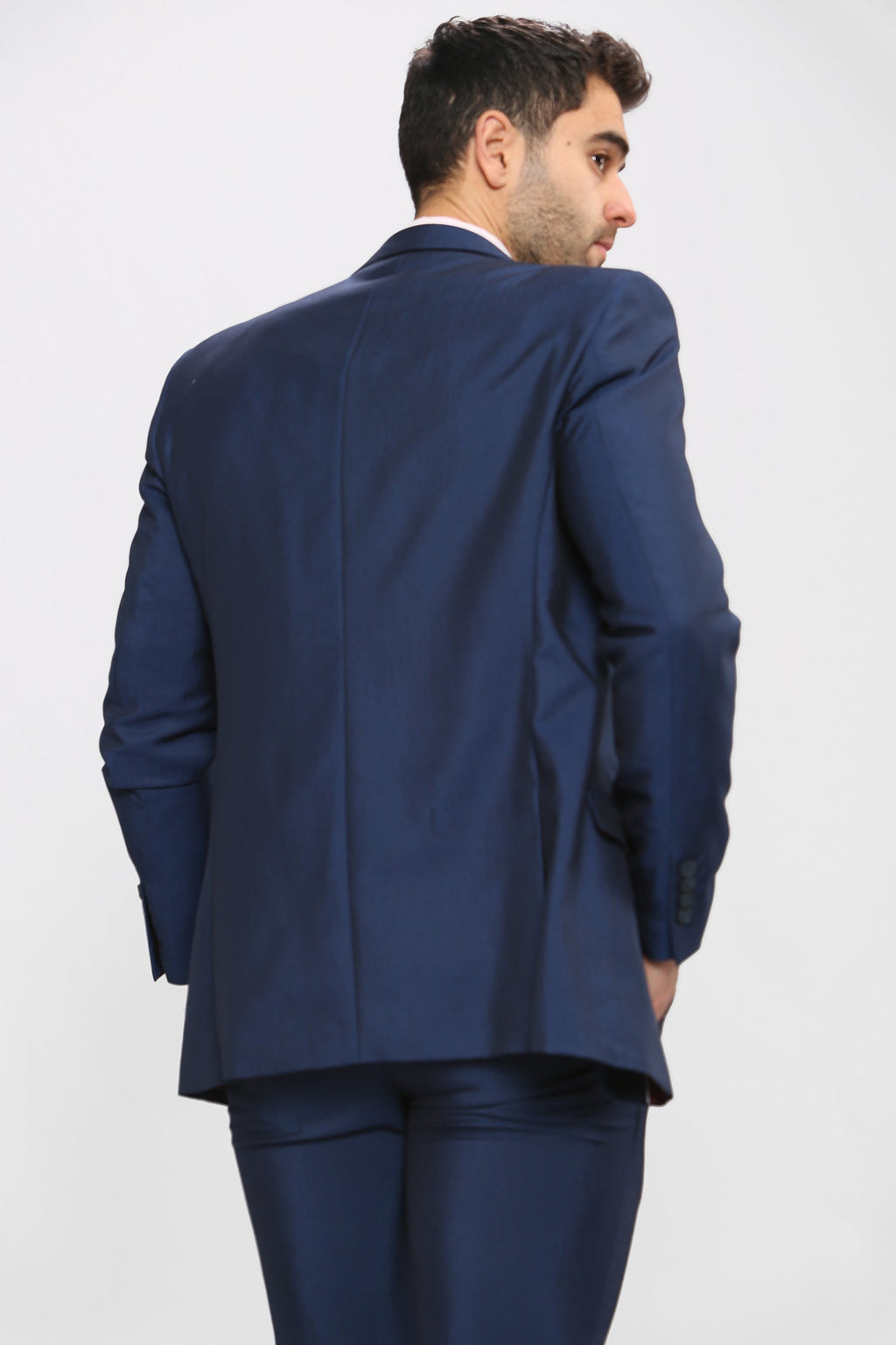 VELLORA KNITWEAR FORD - Blue Three Piece Suit