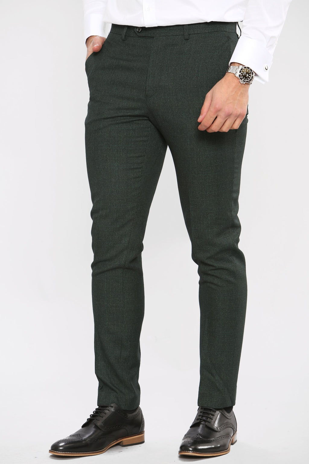 VELLORA KNITWEAR CARIDI - Olive Trouser