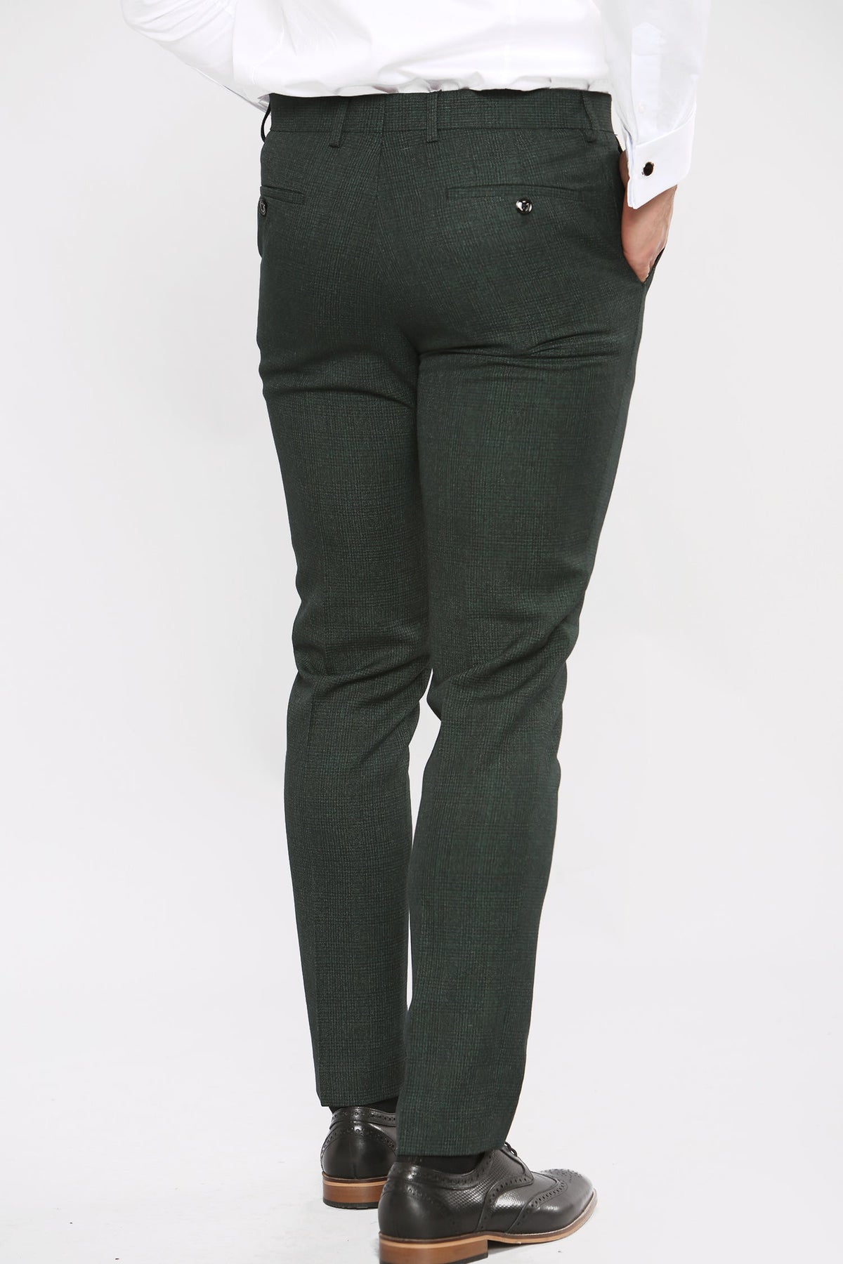 VELLORA KNITWEAR CARIDI - Olive Trouser