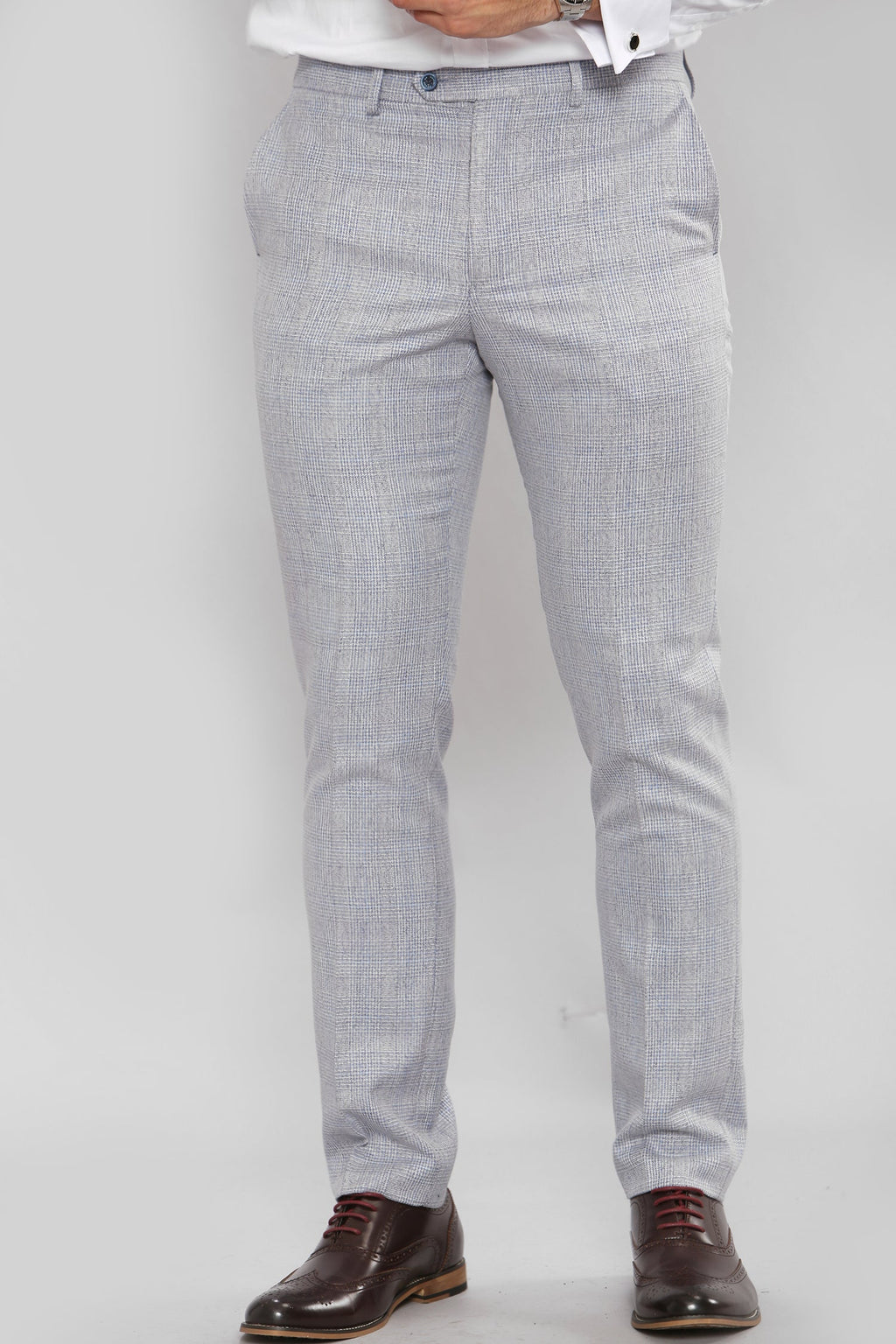 VELLORA KNITWEAR CARIDI - Sky Trouser
