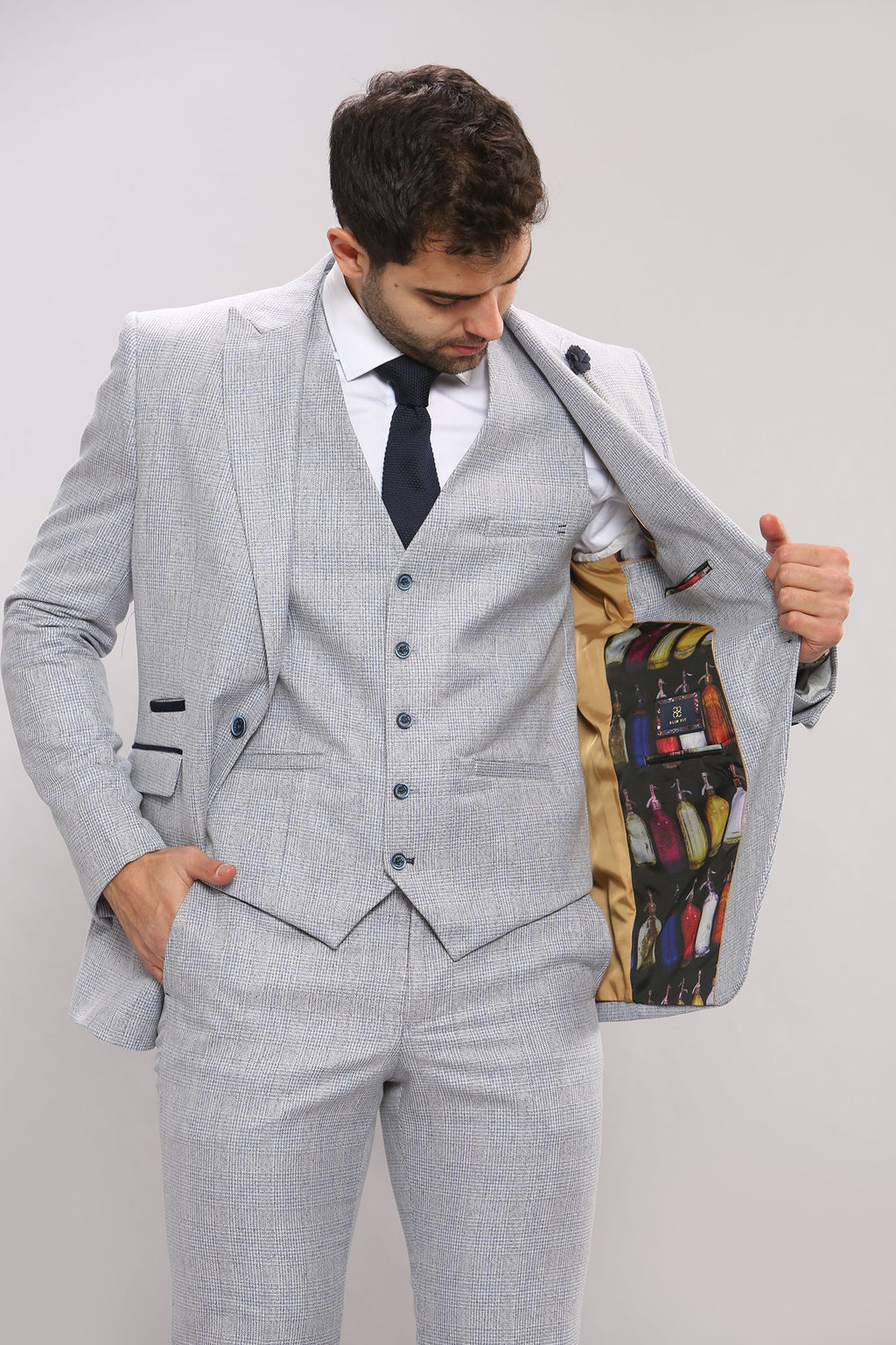 VELLORA KNITWEAR CARIDI - Sky Blazer